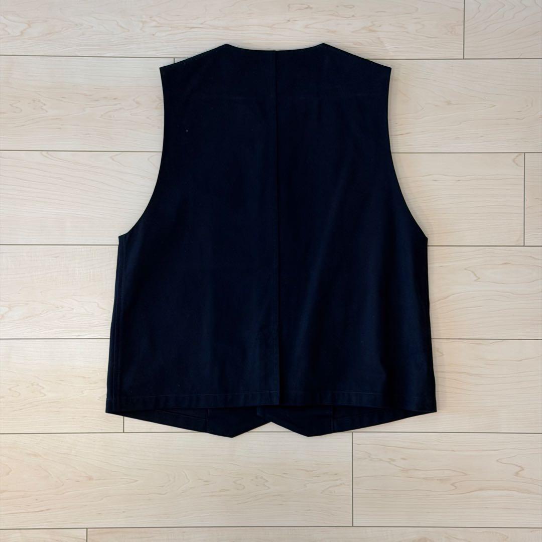 ベスト UNFOLK Peach brushed classic vest