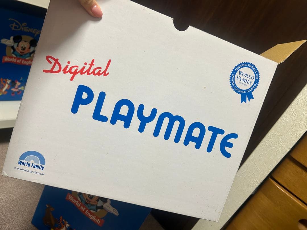 Disney World of English トークアロング　プレイメイト付き