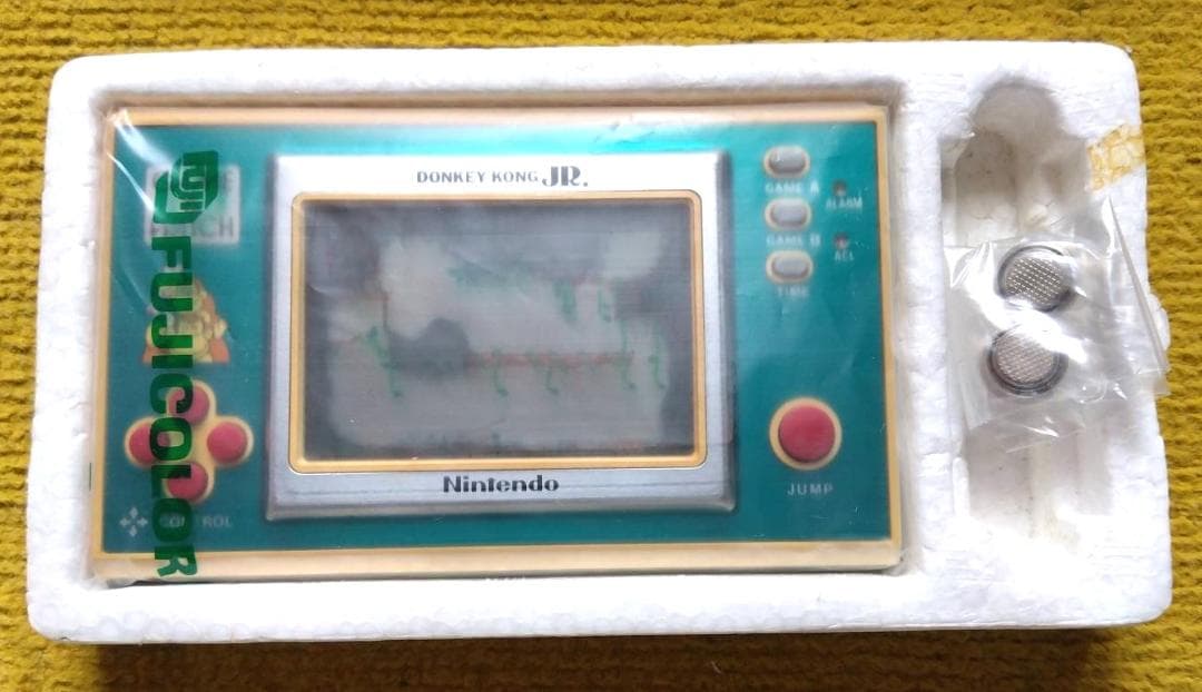 ドンキーコング　ジュニア　任天堂　 ゲーム&ウォッチ　液晶漏れ！？有り