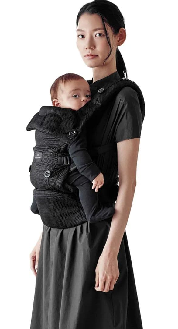 AILEBEBE BABY CARRIER THREE qd ブラック
