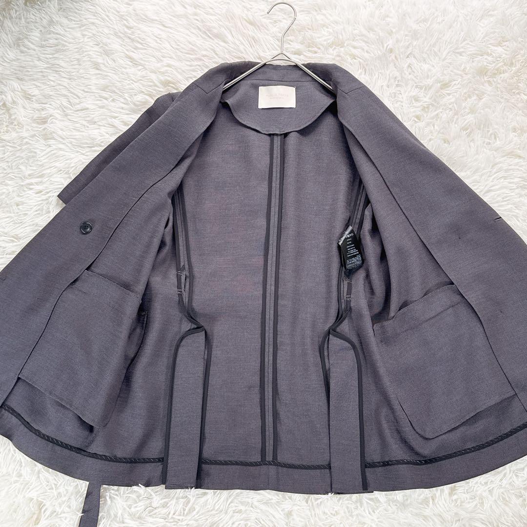 PUBLIC TOKYO リネンライクハーフスリーブシャツジャケット