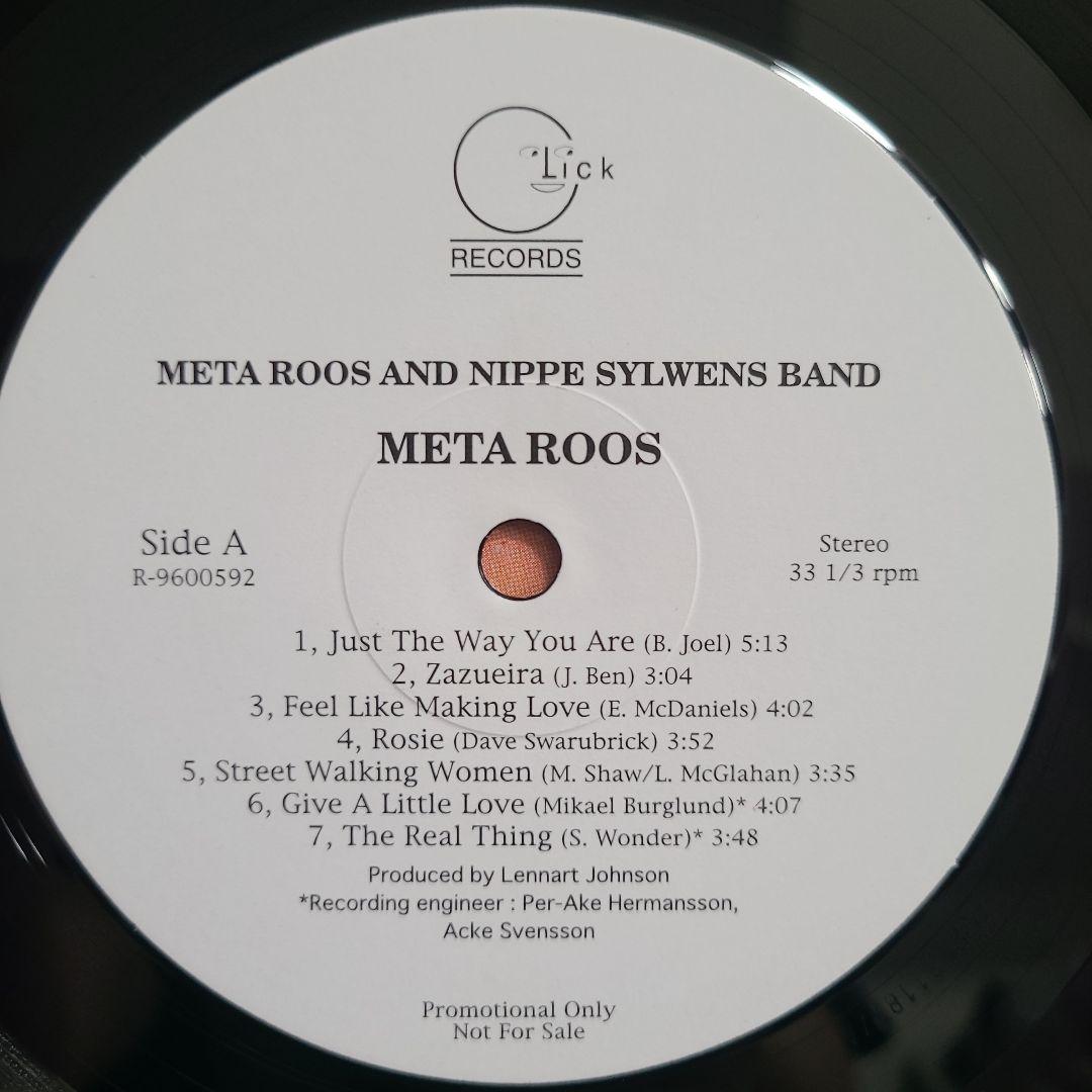 ★プロモ１８０g重量盤★メタ・ルース・アンド・ニッピ・シルヴェンス・バンド