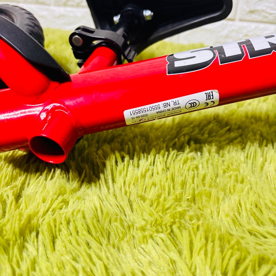 ストライダー STRIDER 12インチ レッド キックバイク　スポーツモデル