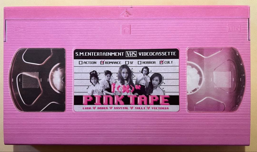 f(x) PINK TAPE トレカ(アンバーver.)付き