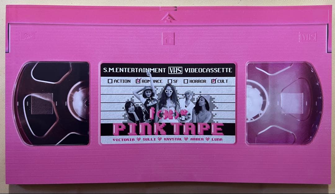 f(x) PINK TAPE トレカ(アンバーver.)付き