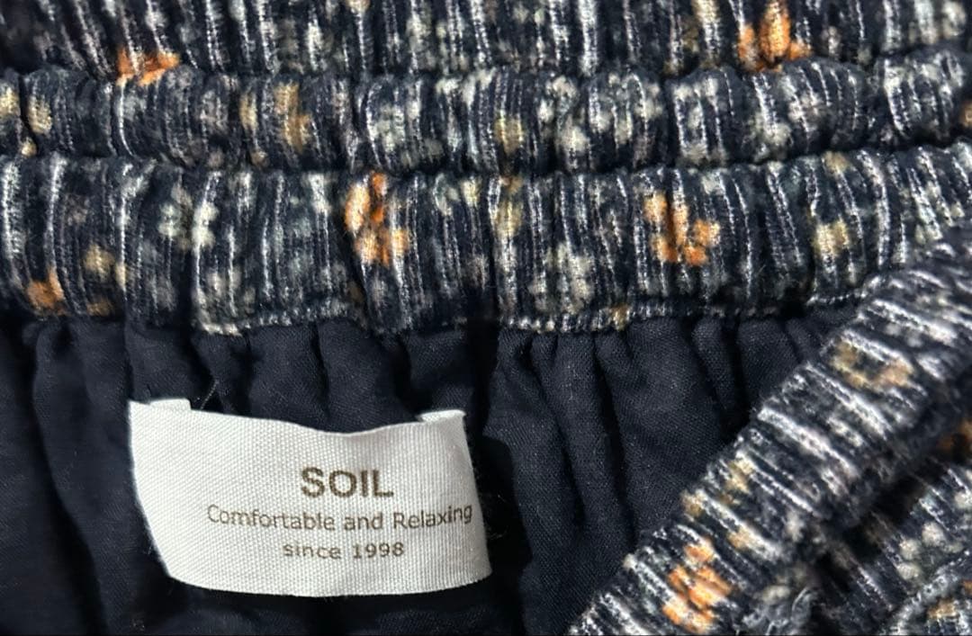 SOIL 花柄ロングスカート