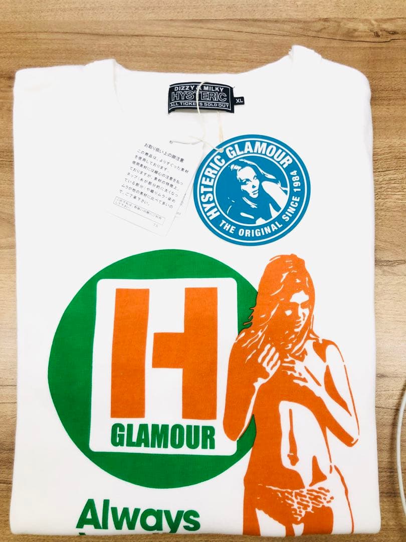 新品！ HYSTERIC GLAMOUR 白Tシャツ