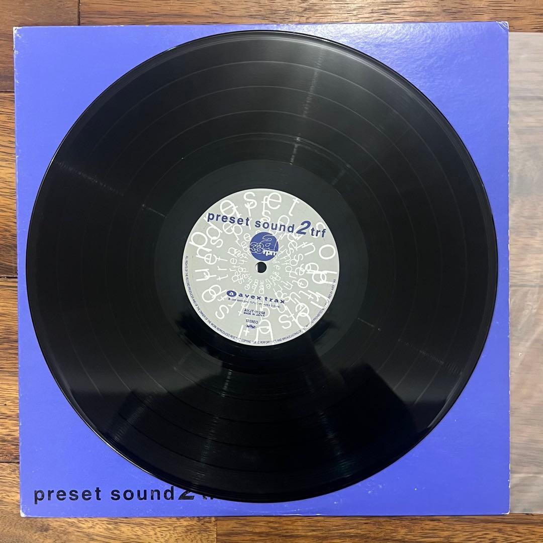 激レア trf PRESET SOUND レコード 3枚セット 小室哲哉