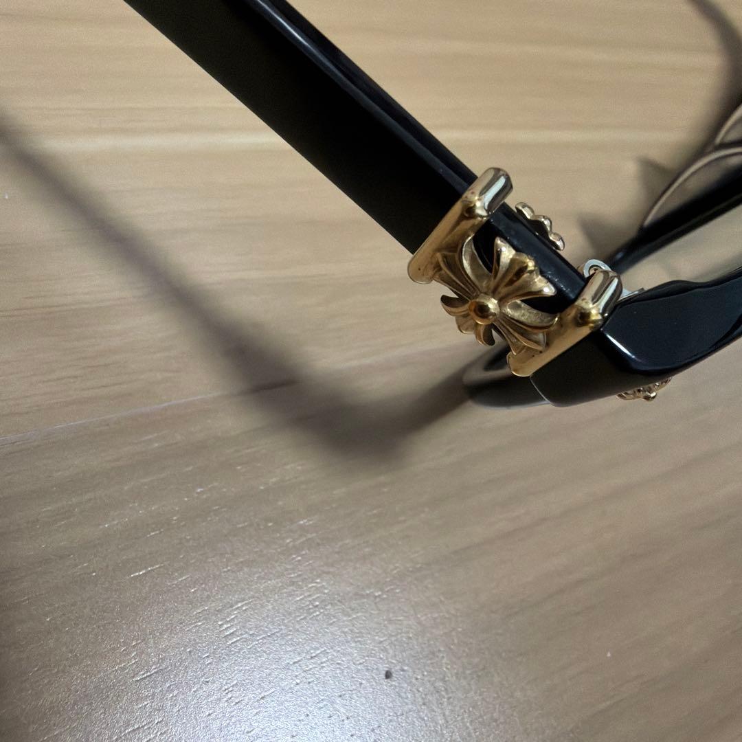F*u様 CHROME HEARTS クロムハーツ ゴールド メガネ サングラス