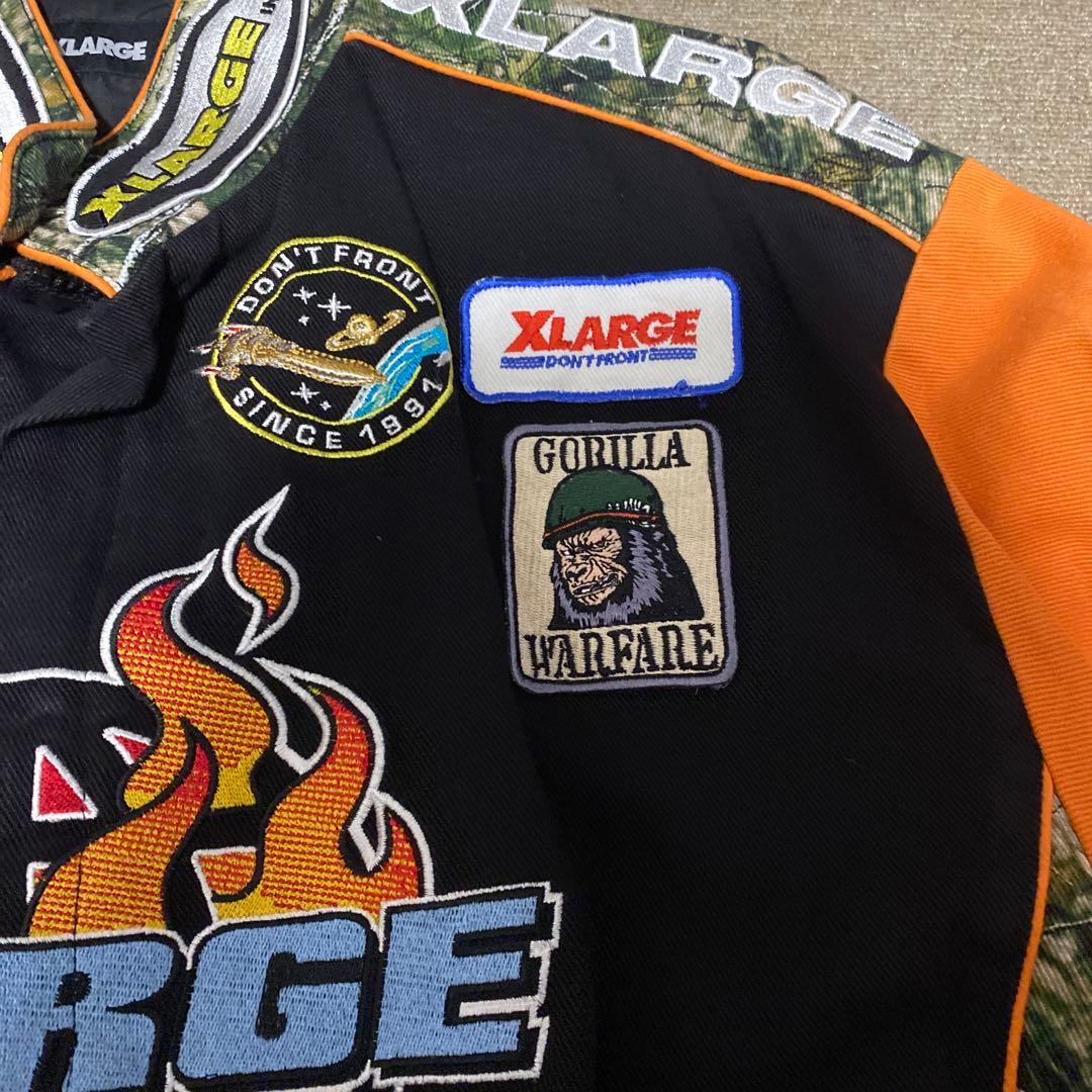 XLARGE LA-91 レーシングジャケット