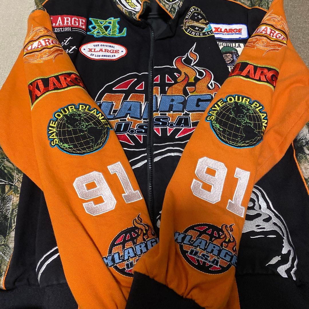 XLARGE LA-91 レーシングジャケット