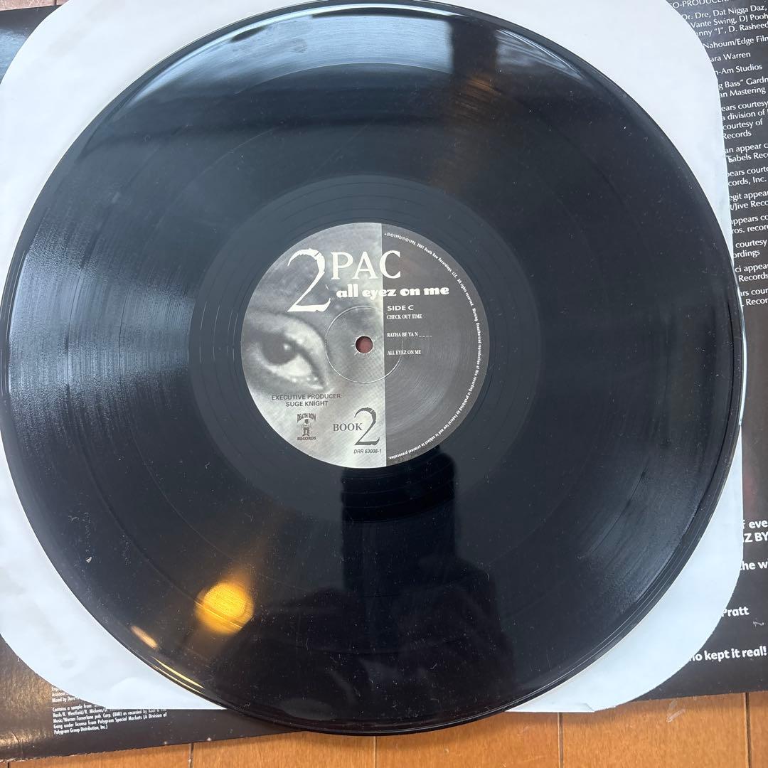 2PAC all eyez on me レコード　デジタルリマスター盤