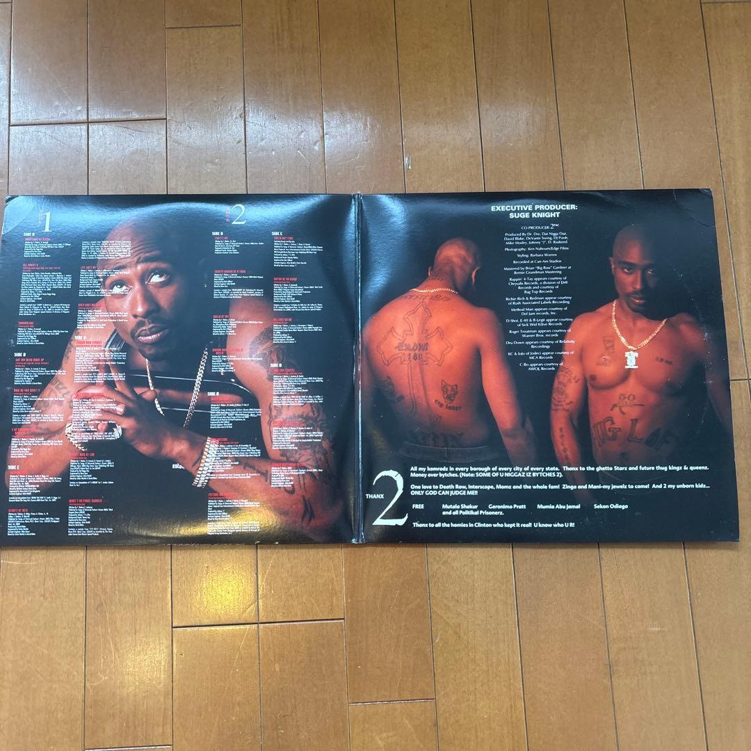 2PAC all eyez on me レコード　デジタルリマスター盤
