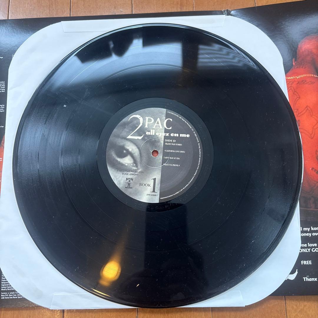 2PAC all eyez on me レコード　デジタルリマスター盤