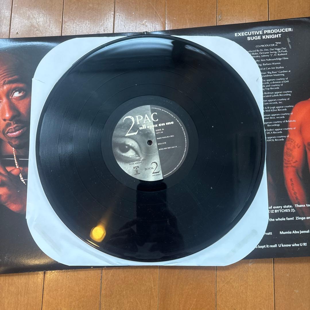 2PAC all eyez on me レコード　デジタルリマスター盤