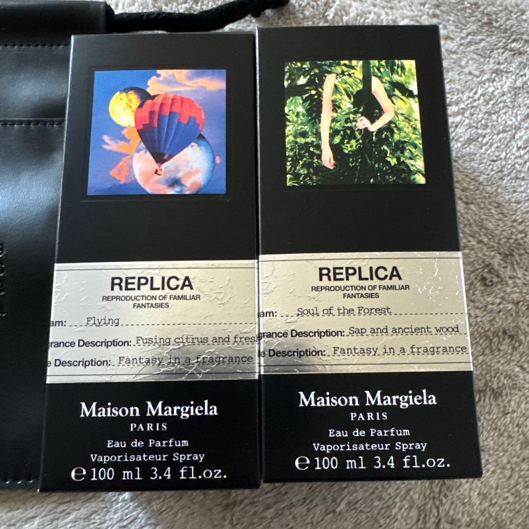 MaisonMargiela レプリカ香水 100ml 2本セット　ポーチ付き