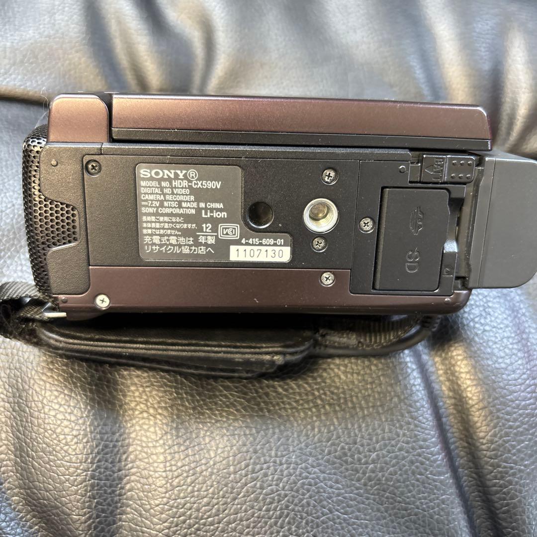 ジャンク品　SONY ハンディカム　HDR-CX590V
