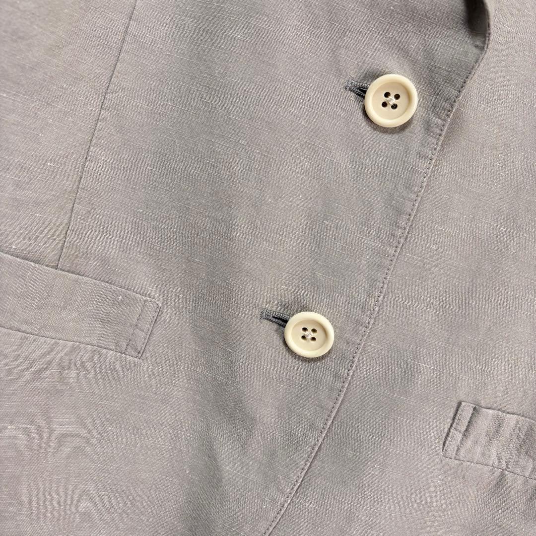 ☆美品☆マーガレットハウエル　COTTON LINEN JACKET グレー