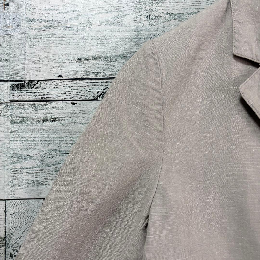 ☆美品☆マーガレットハウエル　COTTON LINEN JACKET グレー