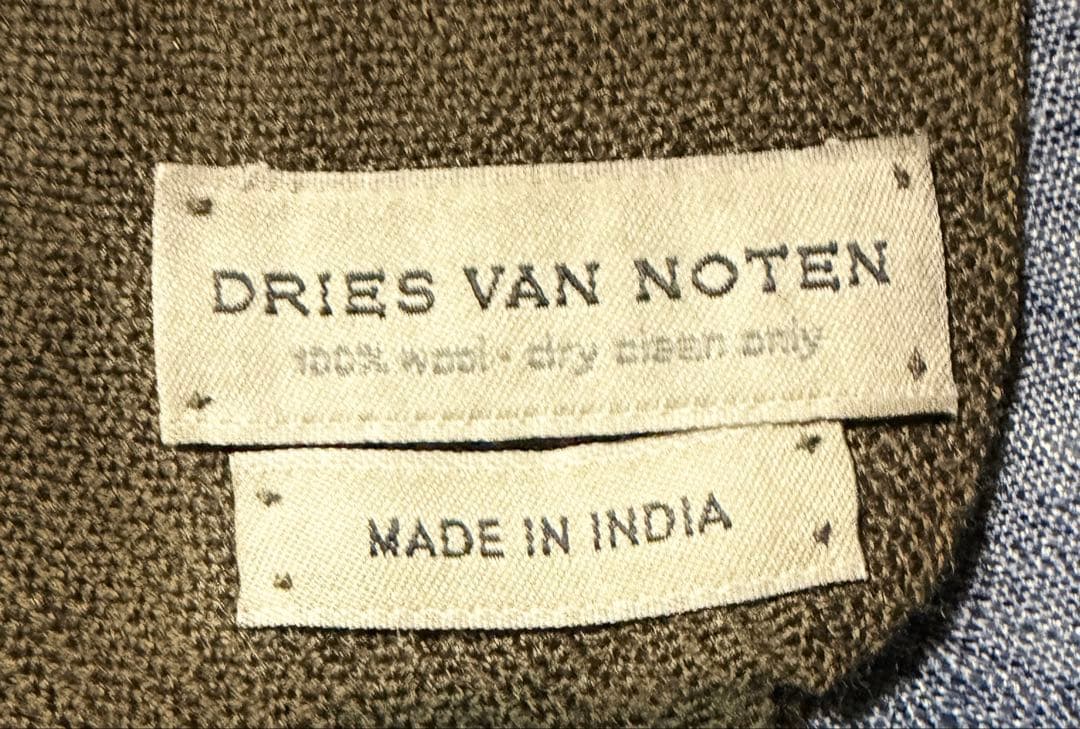 レア・新品購入品・90年代ブランド古着】DRIES VAN NOTEN ストール
