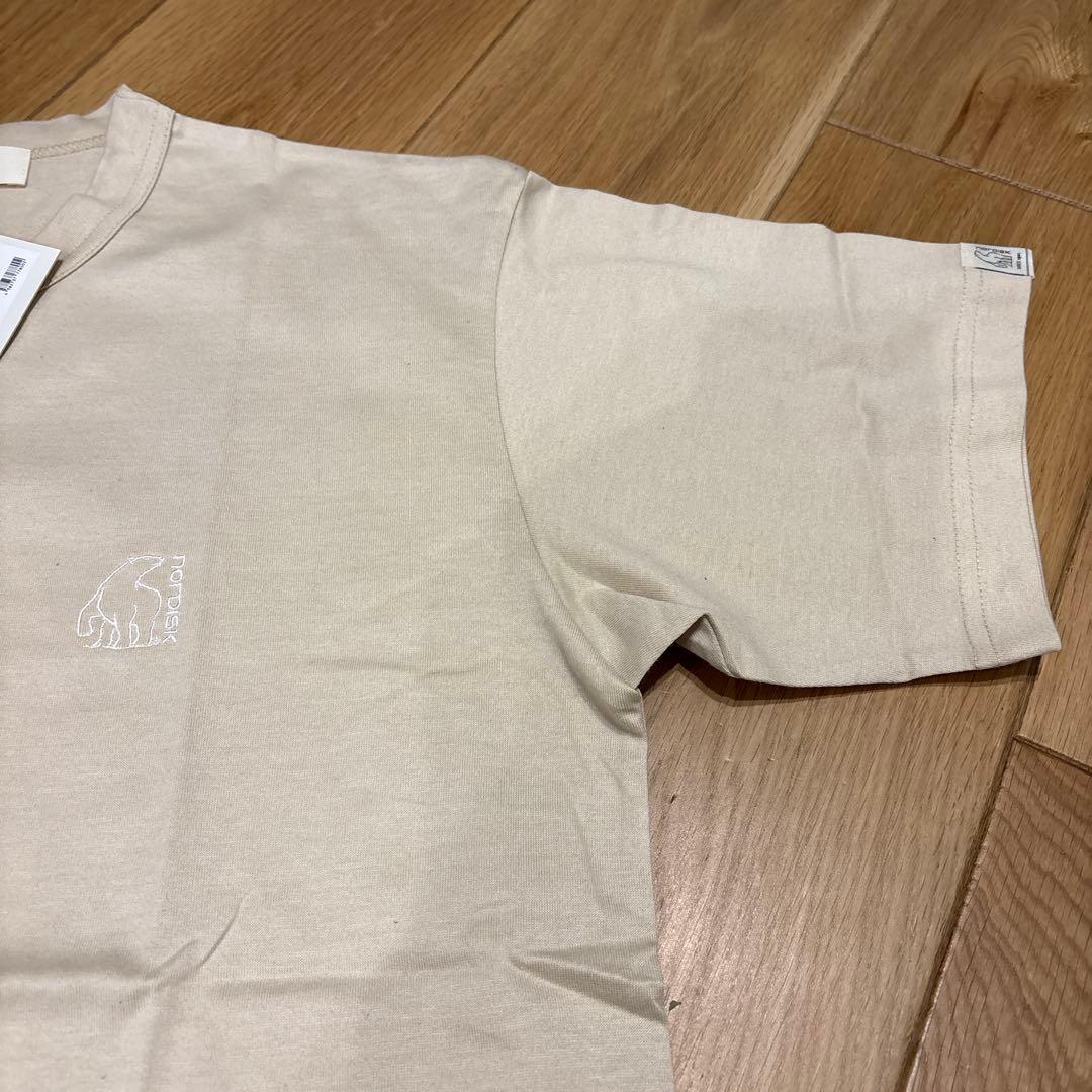 新品未使用　nordisk ベージュ Tシャツ Polar Bearクマデザイン