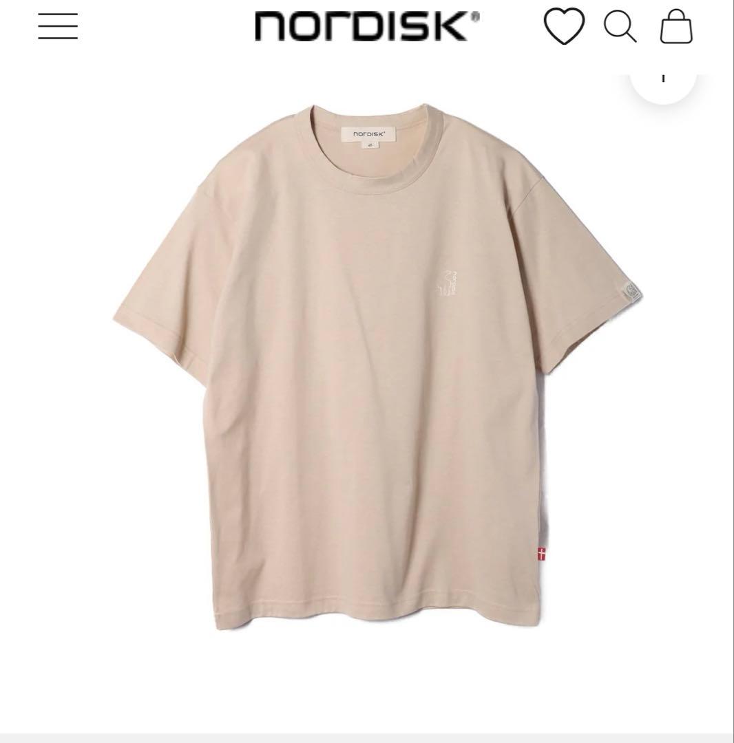 新品未使用　nordisk ベージュ Tシャツ Polar Bearクマデザイン
