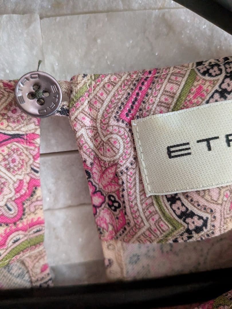 ETRO ペイズリー柄 ワンピース 42