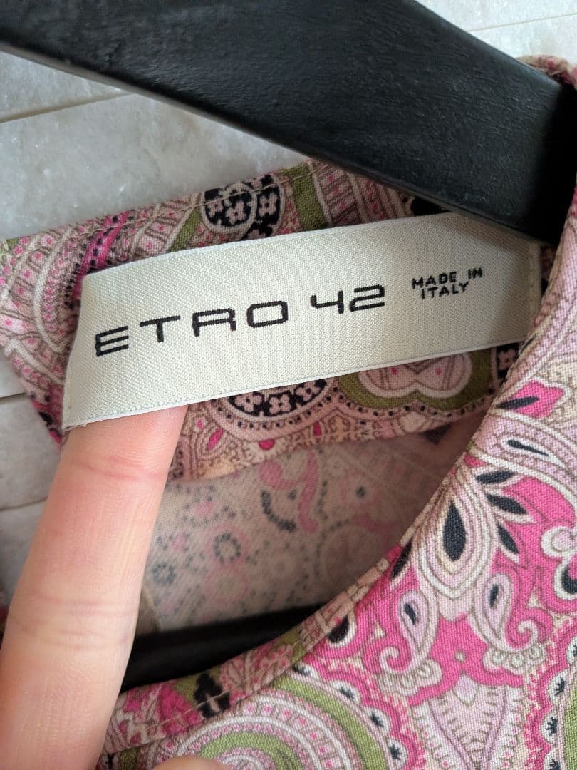 ETRO ペイズリー柄 ワンピース 42