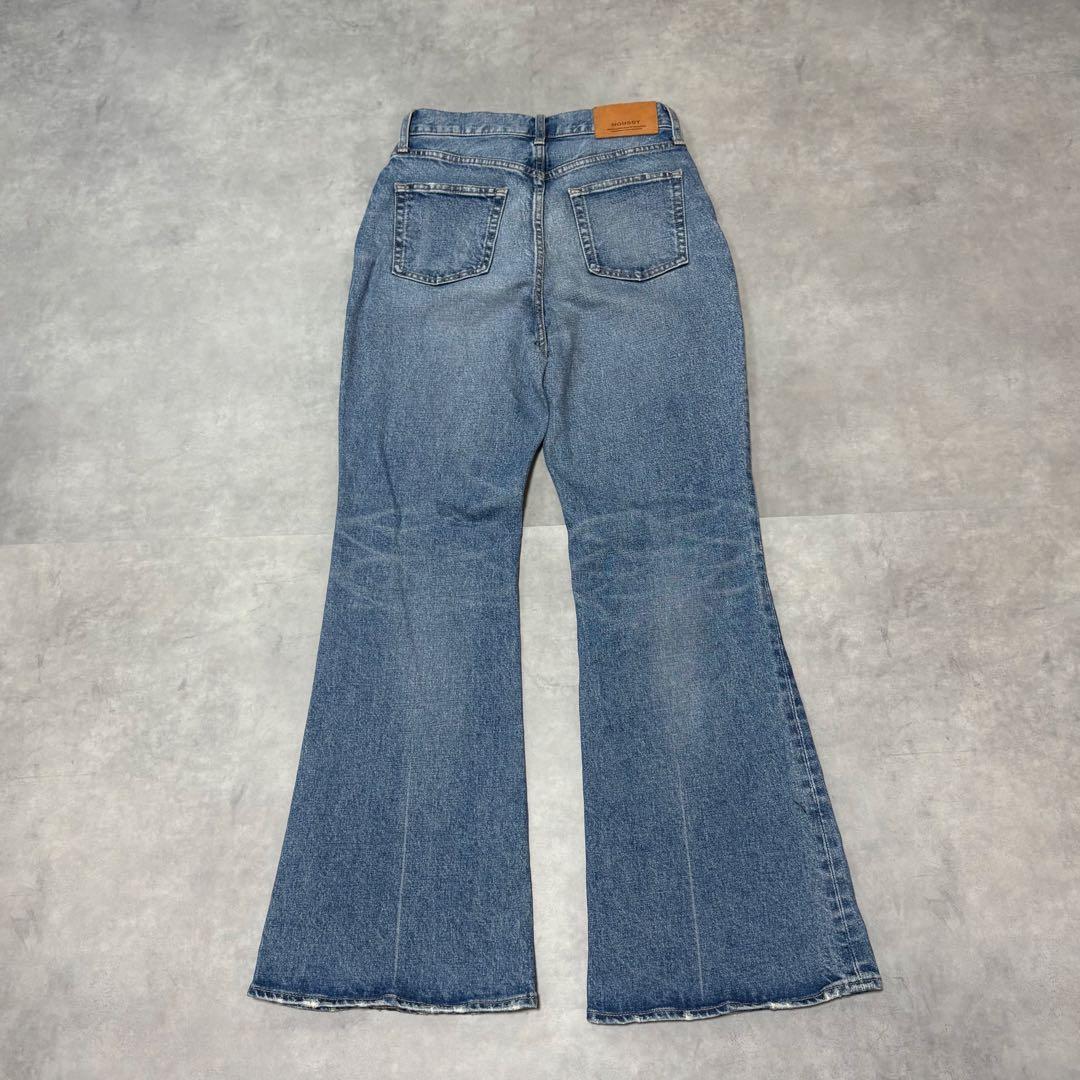 MOUSSY MVS FLARE W27 マウジー フレアデニム ダメージ加工