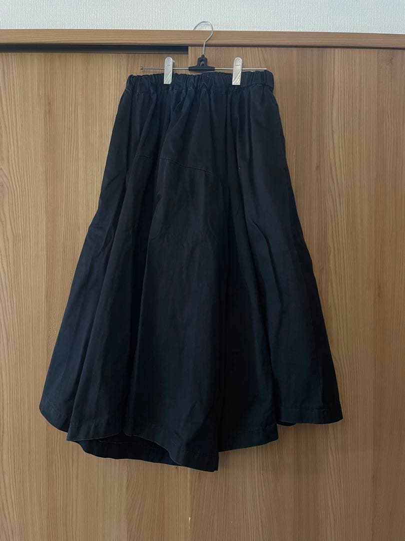 【COMME des GARÇONS】ゴムウエスト ロングスカート