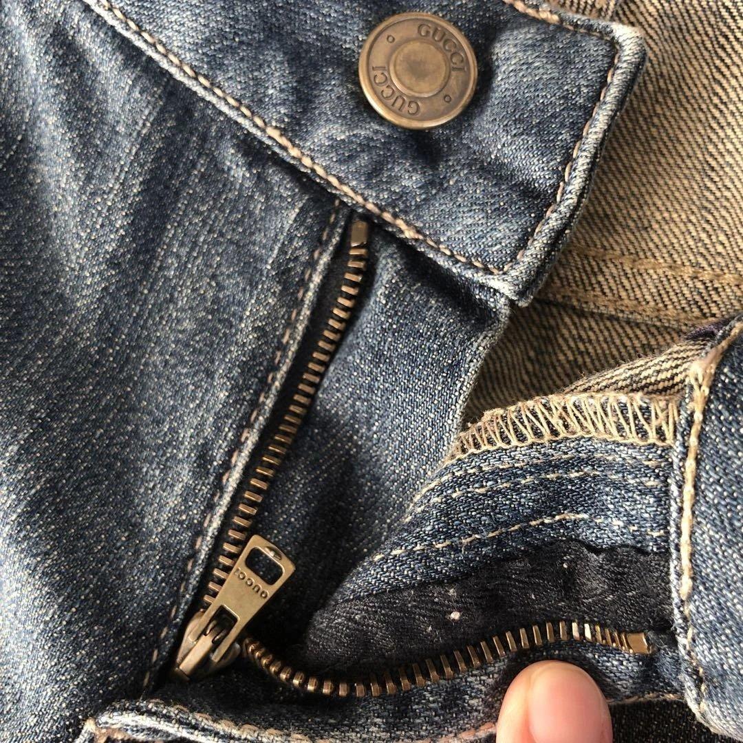 GUCCI 36 S デニム ストレート