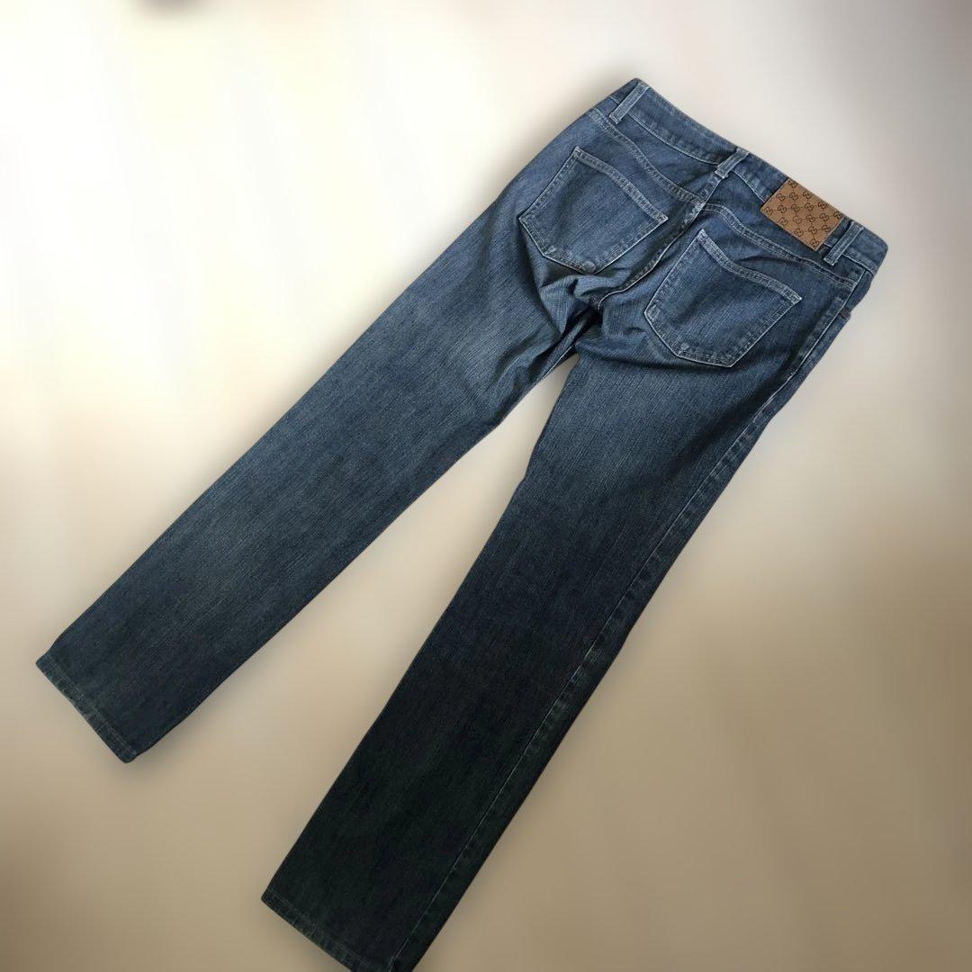 GUCCI 36 S デニム ストレート