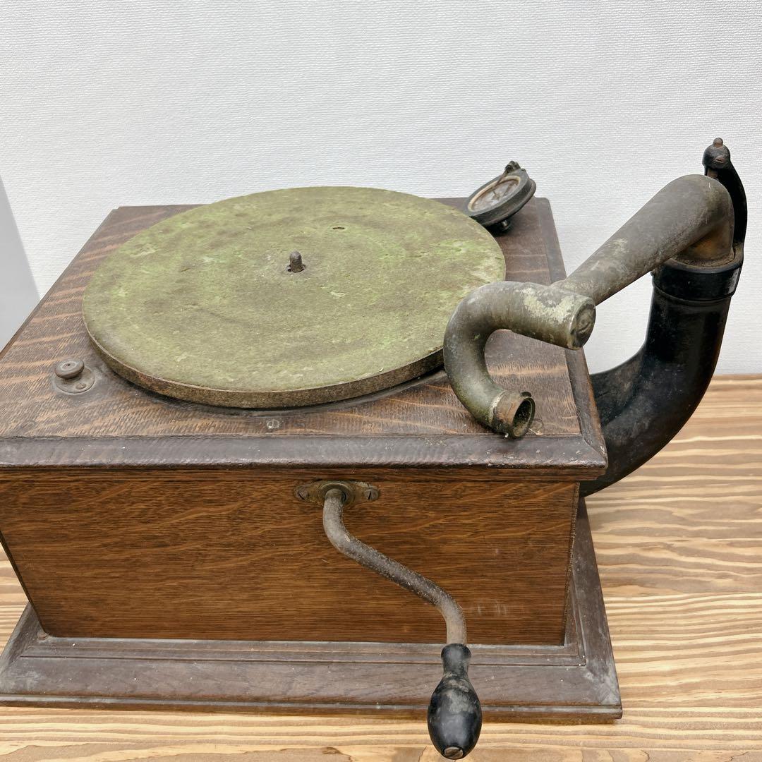 アンティーク 蓄音機 Victor Victrola IV ビクター 卓上型