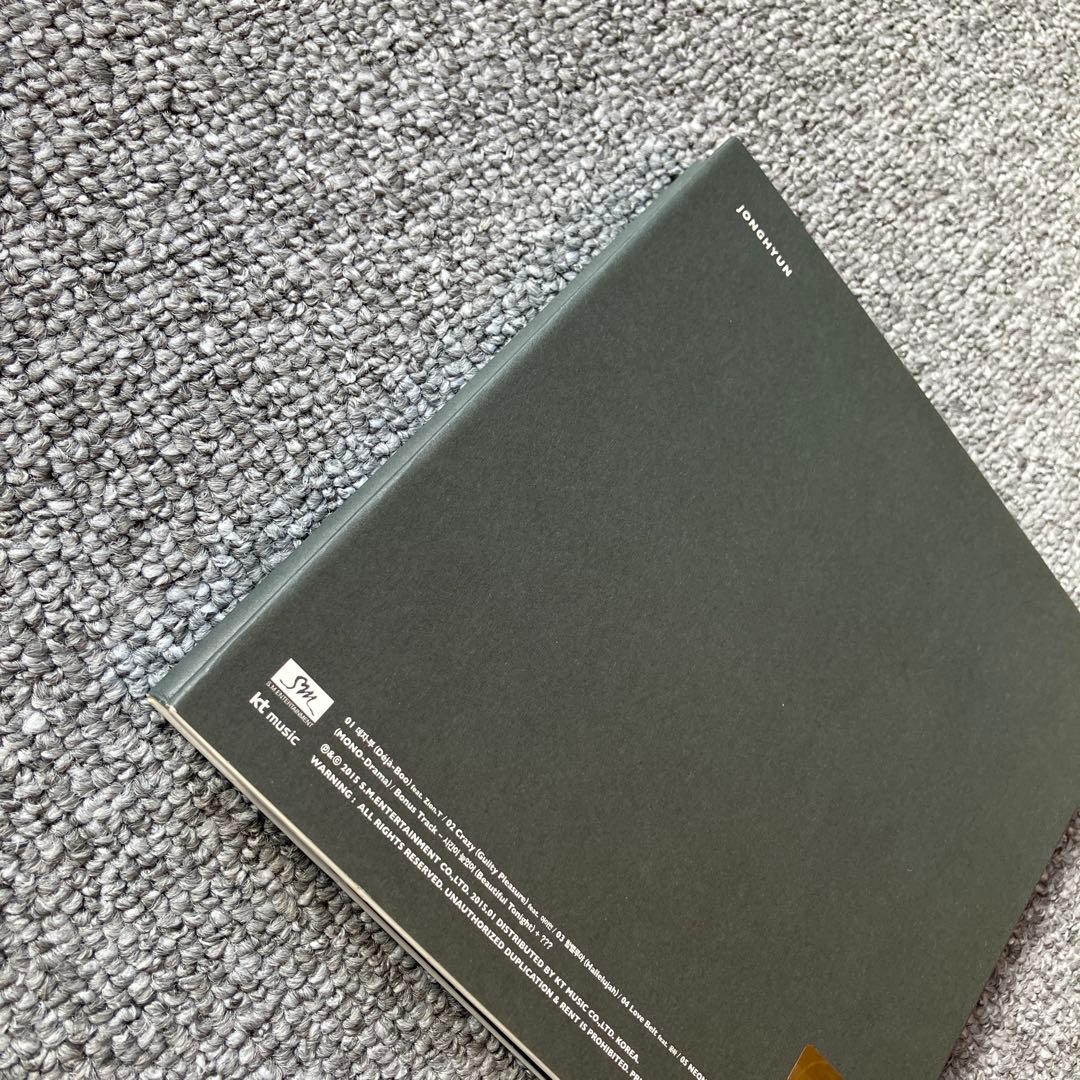SHINee ジョンヒョン　BASE アルバム　韓国盤　レア　CD 黒