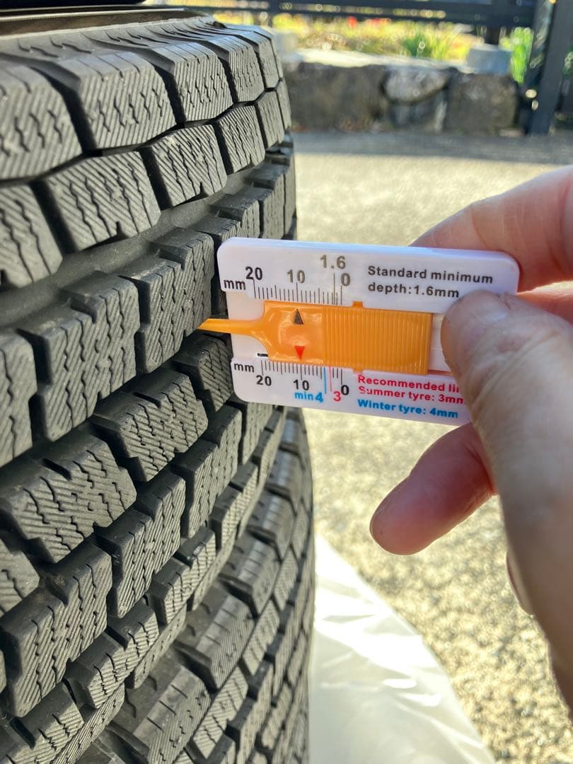 160系プロボックス 165/80R 14 LT スタッドレスタイヤ2本その❷
