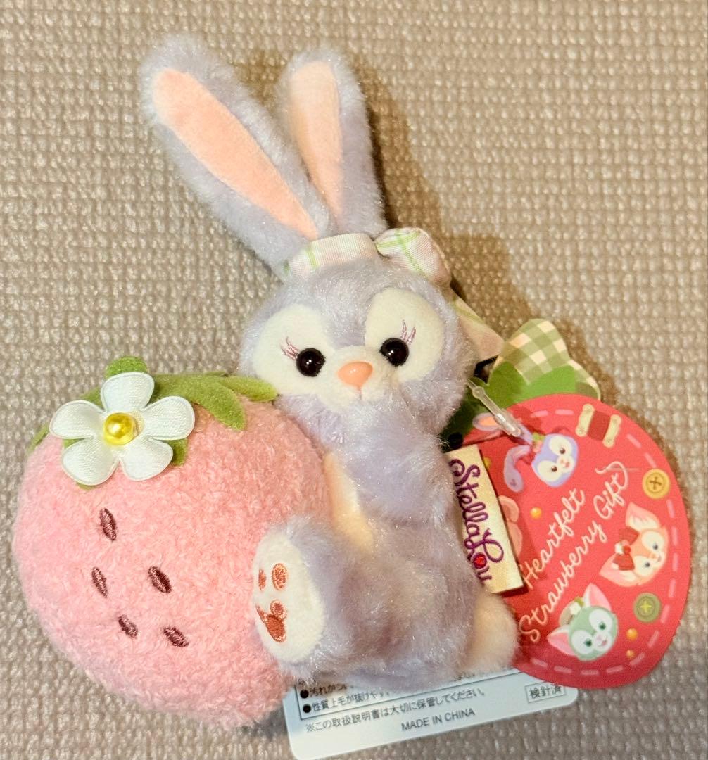 ステラルー　ハートフェルトストロベリーギフト　ぬいぐるみチャーム　マスコット