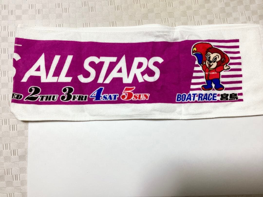 1998・2017 宮島ボート❤︎モンタ❤︎ 非売品 タオル&ファスナーアクセサリー