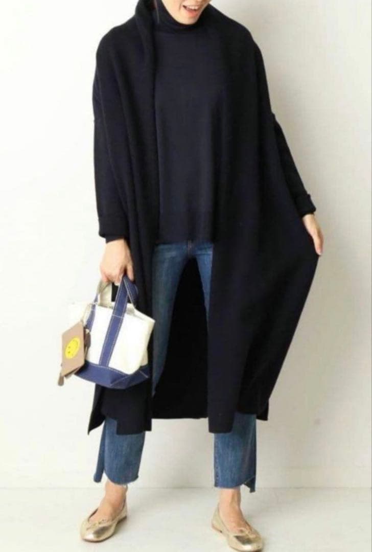 【定価5.2万✨】Deuxieme Classe fluffyショートガウン 黒