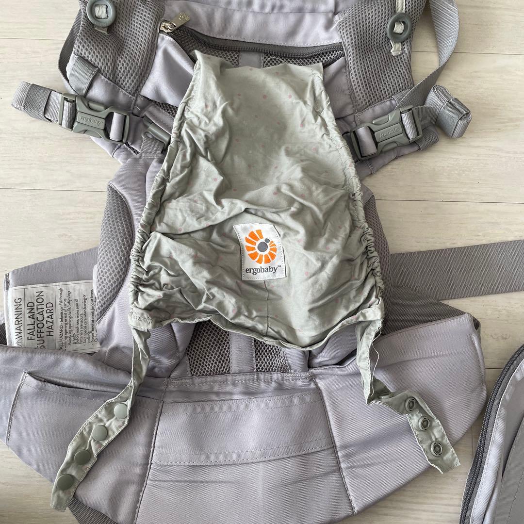 エルゴベビー Ergobaby ベビーキャリア OMNI 360 抱っこ紐グレー