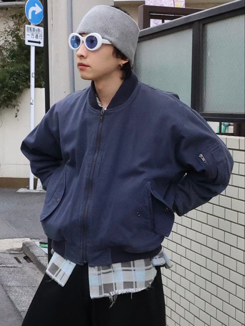 ジャケット・アウター 1980s Studio 495 cotton blouson type MA1