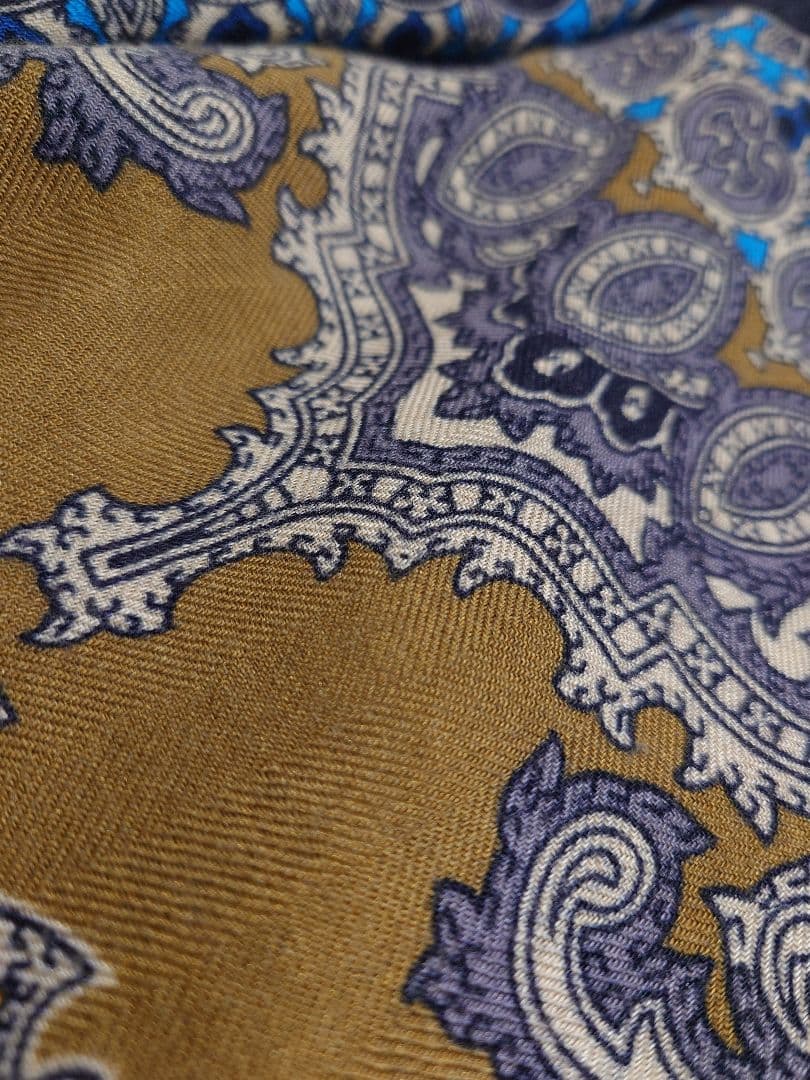 エトロ　ETRO　ストール　ショール　ペイズリー　カシミヤ