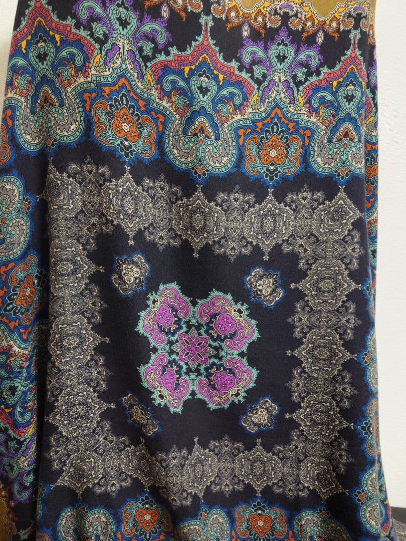 エトロ　ETRO　ストール　ショール　ペイズリー　カシミヤ