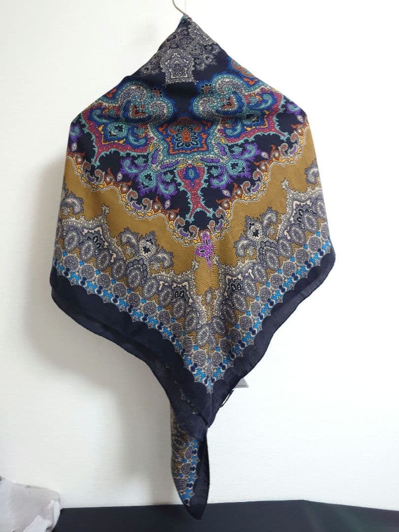 エトロ　ETRO　ストール　ショール　ペイズリー　カシミヤ
