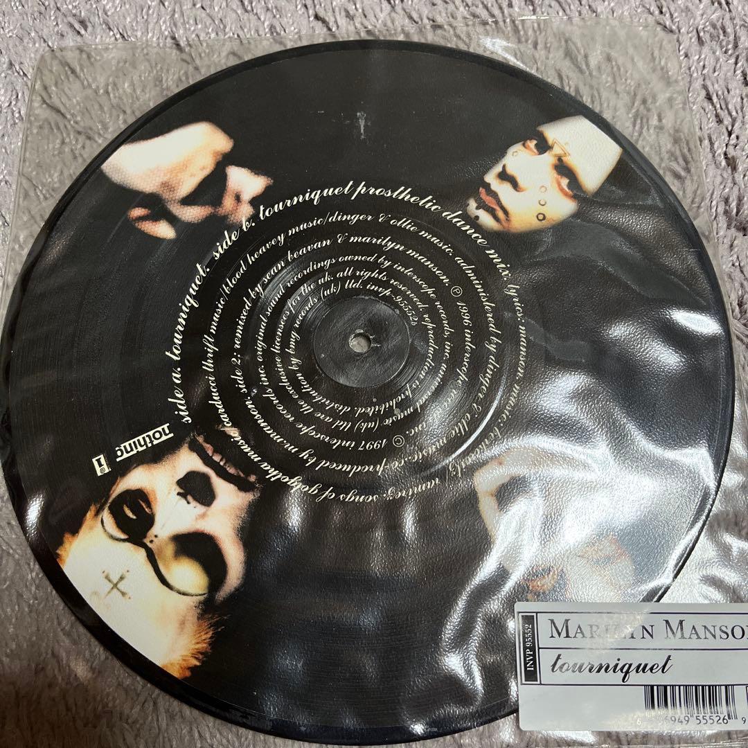 Marilyn Manson tourniquet ピクチャーレコード