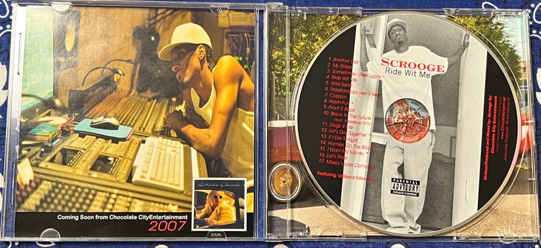 洋楽 Scrooge g-rap g-funk g-luv grap