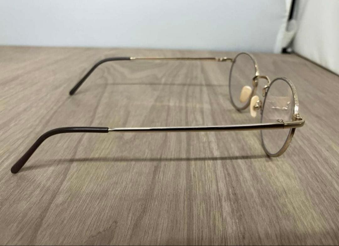 【MOSCOT】 モスコット DOV Gold 48 川口春奈さん着用モデル