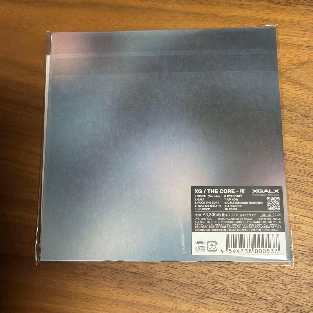 XG THE CORE -核 REGULAR ver. CD ×10 新品