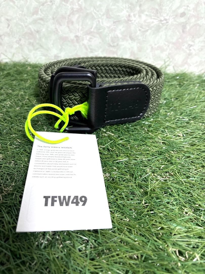 【早い者勝ち✨】新品 TFW49 ティーエフダブリュー49 ゴムベルト メンズ