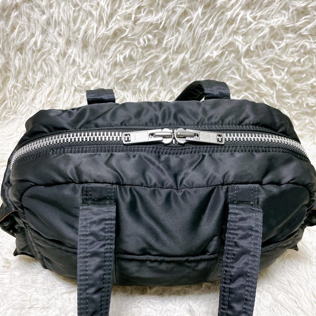 PORTER TANKER BOSTON BAG(S) ボストンバッグ ブラック