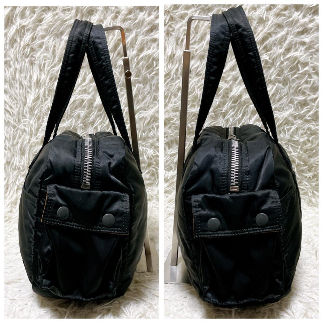 PORTER TANKER BOSTON BAG(S) ボストンバッグ ブラック
